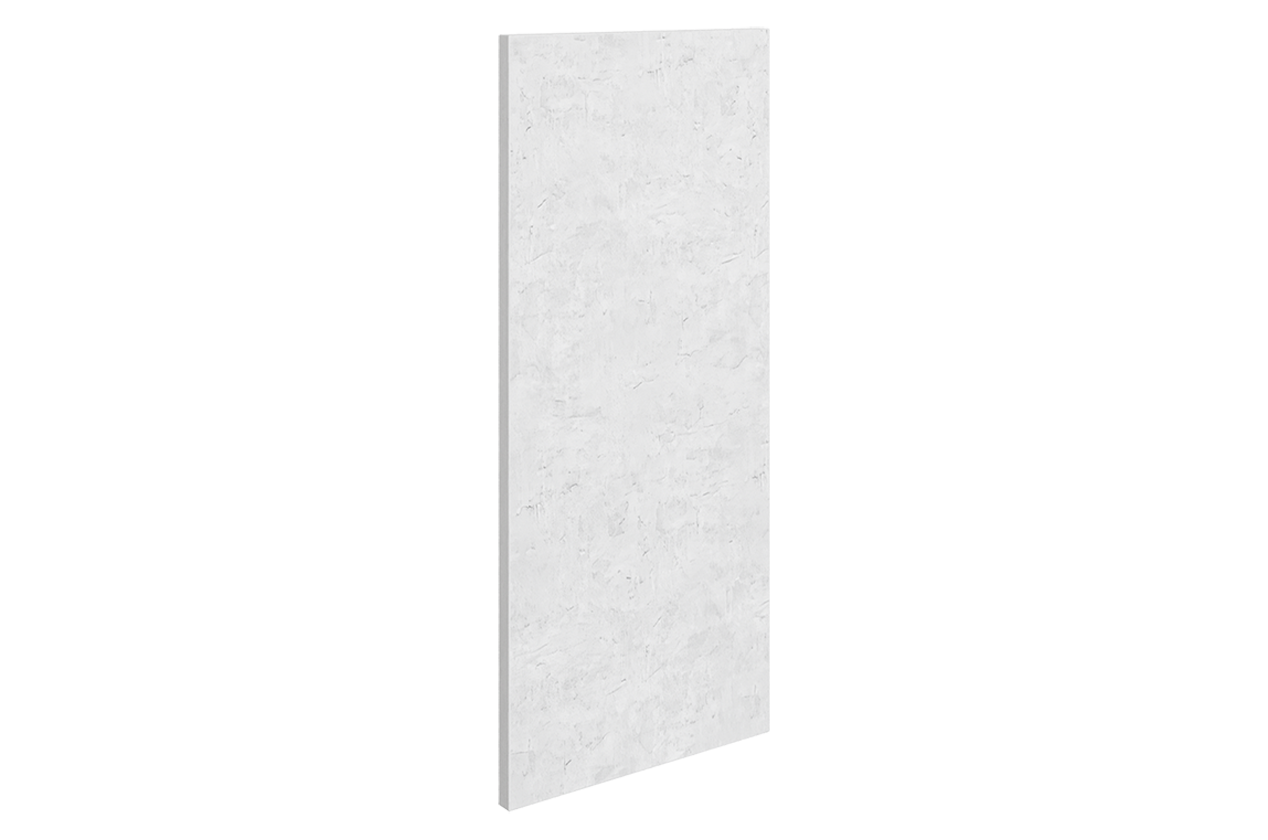 Стоун Дверь (Декор) L297 Шкаф навесной (белая скала)