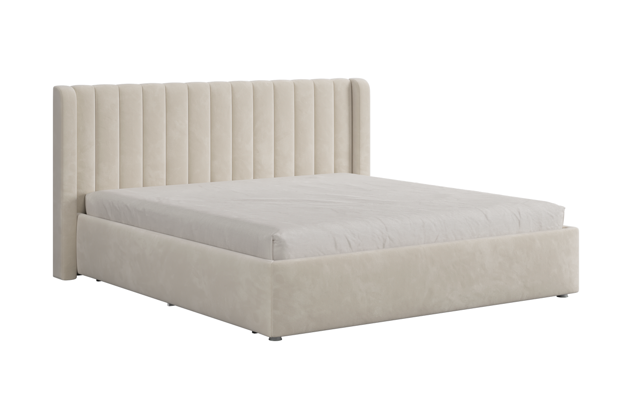 Каркас кровати Ева 180х200 см (крем (велюр))