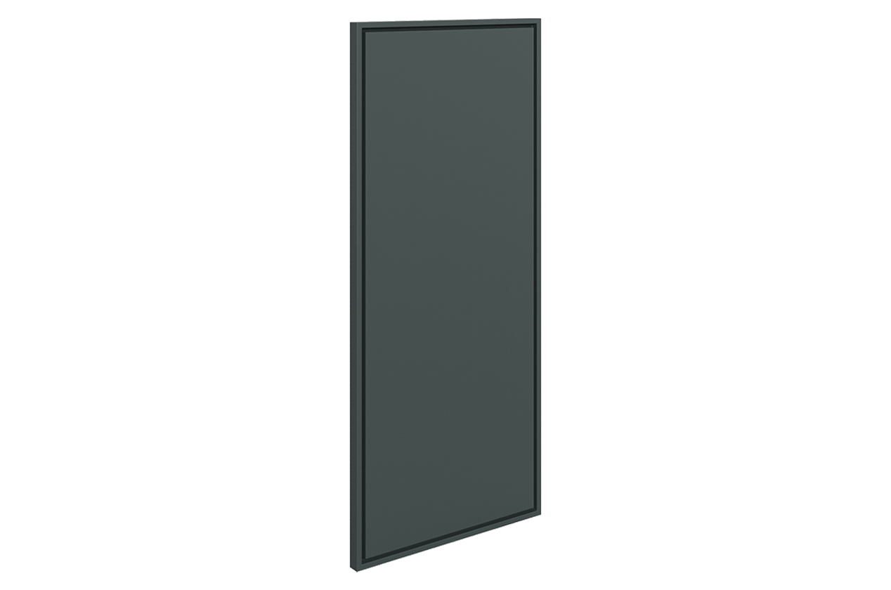 Монако Дверь (декор) L297 Шкаф навесной (грин матовый)