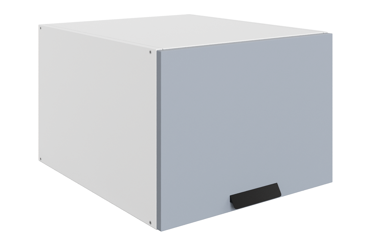 Джаз Шкаф навесной антресоль L500 H360 (1 дв. гл. гориз.) (эмаль)