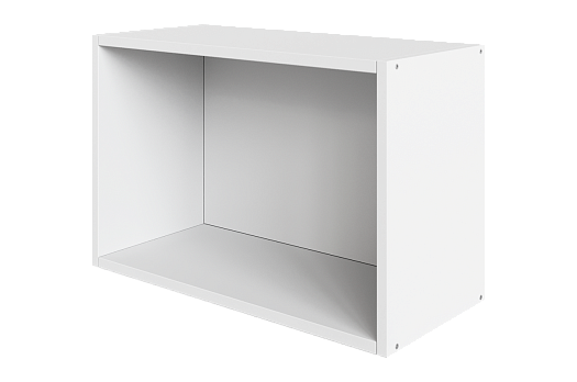 Шкаф-стеллаж торцевой L550 Н360 (белый)