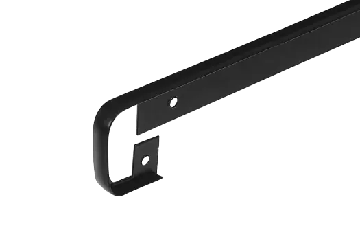 Щелевая Т-образная планка для столешницы 38мм (цветная) Кухня (черный)