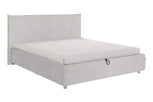 Кровать с подъемным механизмом Квест 160х200 см (галька (велюр))