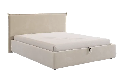 Кровать с подъемным механизмом Лада 160х200 см (крем (велюр))