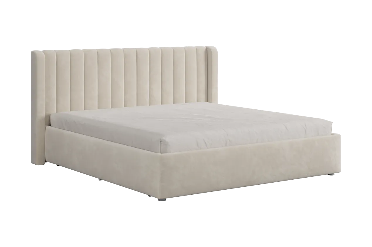 Каркас кровати Ева 180х200 см (крем (велюр))