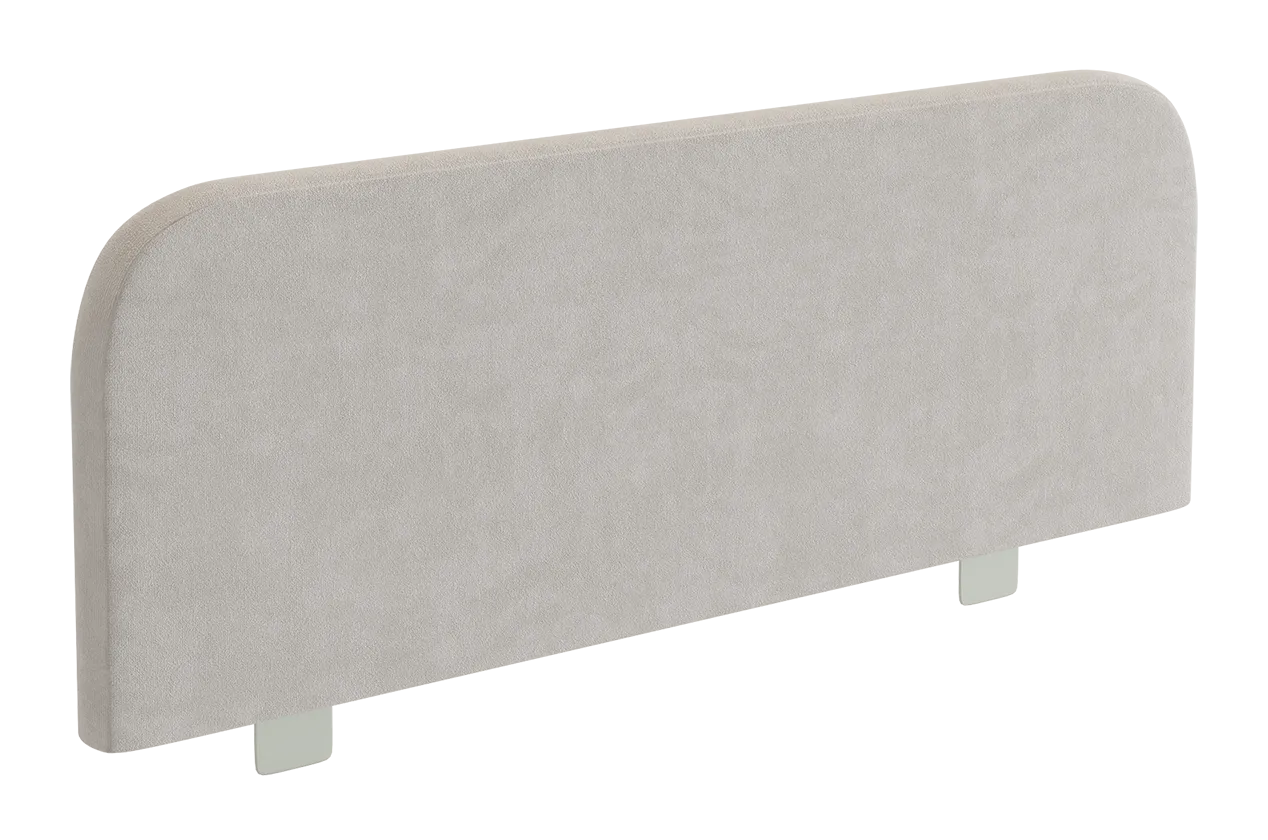 Ограничитель для кровати мягкий (галька (велюр))