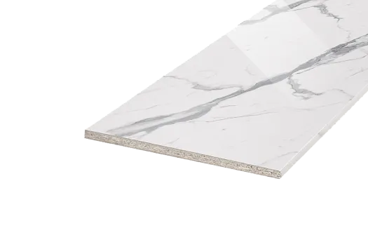 Столешница постформинг глянец H38 L3050 (гранит белый глянец)