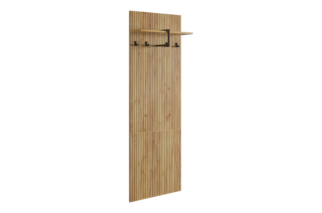 Бодрум Вешалка 1 (дуб крафт золотой)