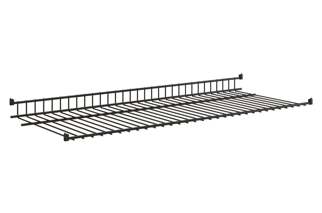 Полка сотовая L800 (черный муар)