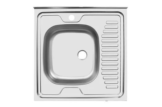 Мойка накладная L600 левая (Не используется)