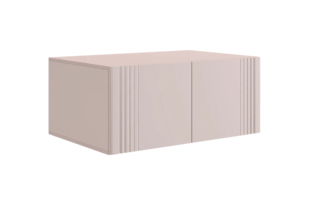 Катрин Антресоль двухдверная 116.01 (кашемир/фрапучино матовый)