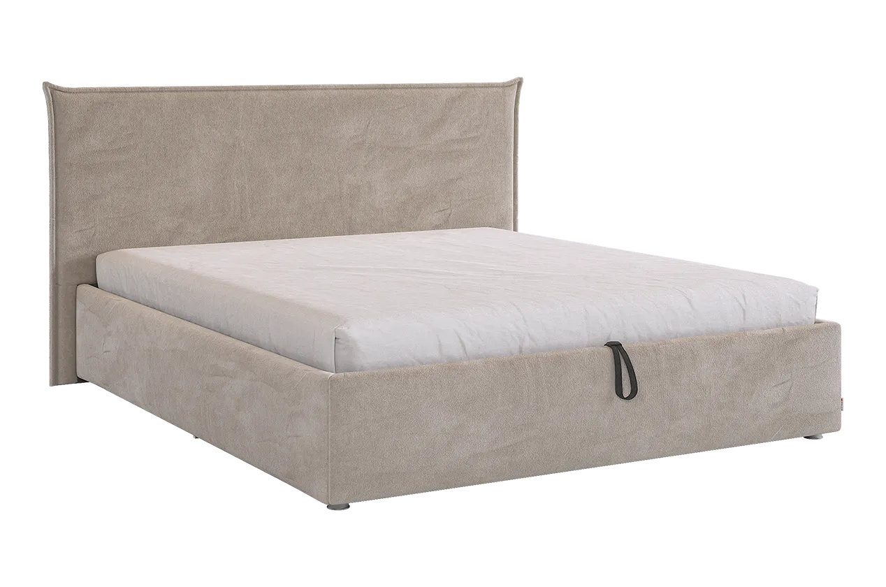 Кровать с подъемным механизмом Лада 160х200 см (латте (велюр))
