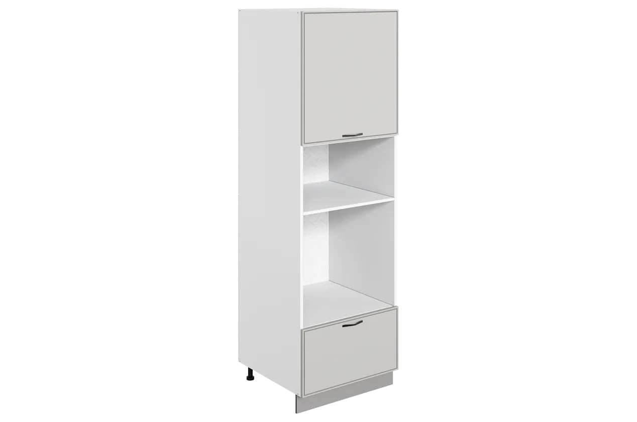 Монако Шкаф-пенал 3 L600 H2141 Старт (1 дв. гл. 1 ящ.)