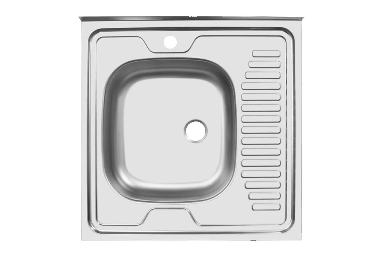 Мойка накладная L600 левая (Не используется)