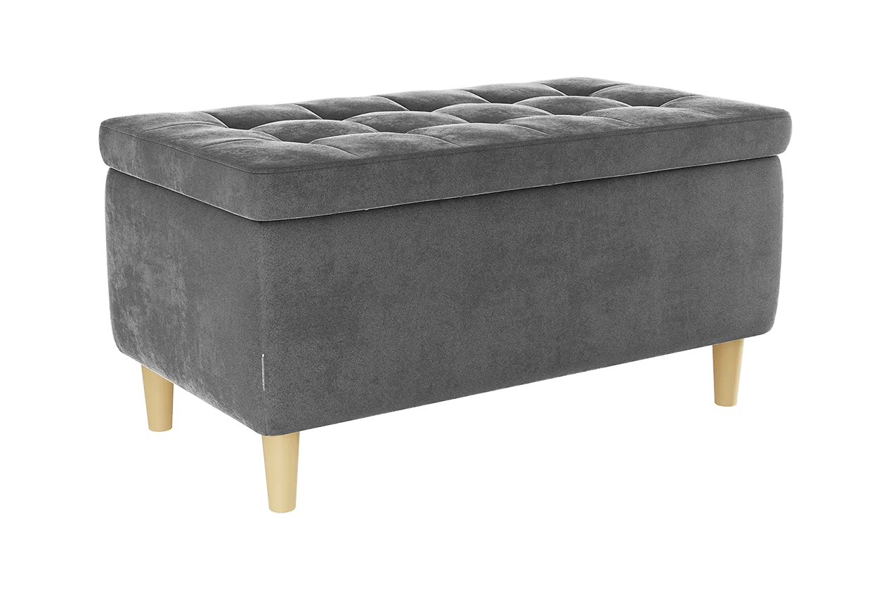 Пуф Чарли 2 (графит (велюр))