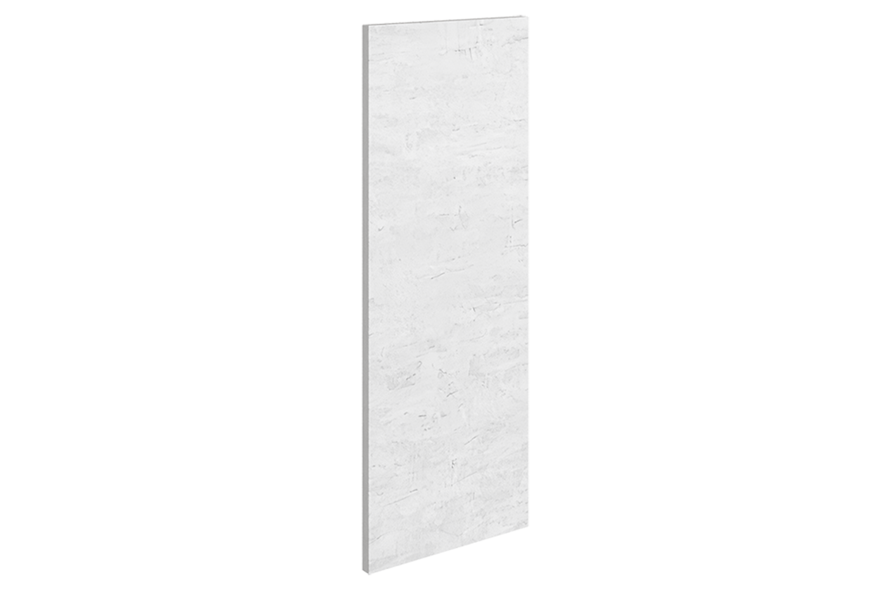Стоун Дверь (Декор) L270 конц.45 Шкаф рабочий (белая скала)