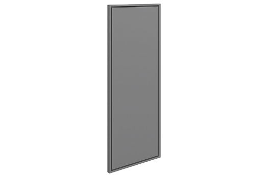 Монако Дверь (декор) L270 конц. 45 Шкаф рабочий (графит матовый)