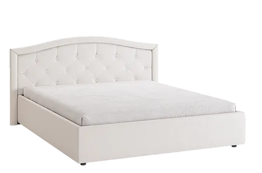 Каркас кровати Верона 160х200 см (белый (экокожа))